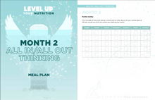 Load image into Gallery viewer, LEVEL UP PRINTED WORKBOOK MONTH 2 | Free Shipping!