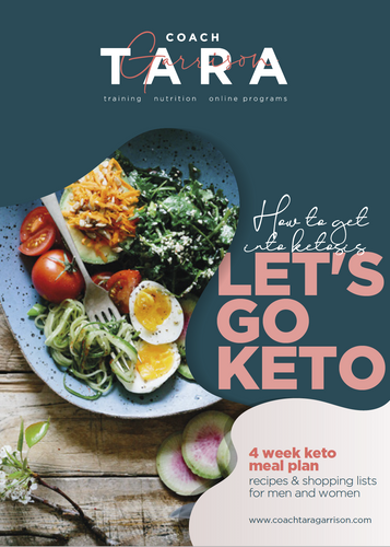 4-Week Keto Meal Plan WITH TRAINING!