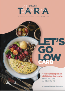 4-Week Low Carb Meal Plan WITH TRAINING!