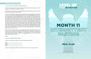Level Up™ Training Nutrition & Mindset - Month 11