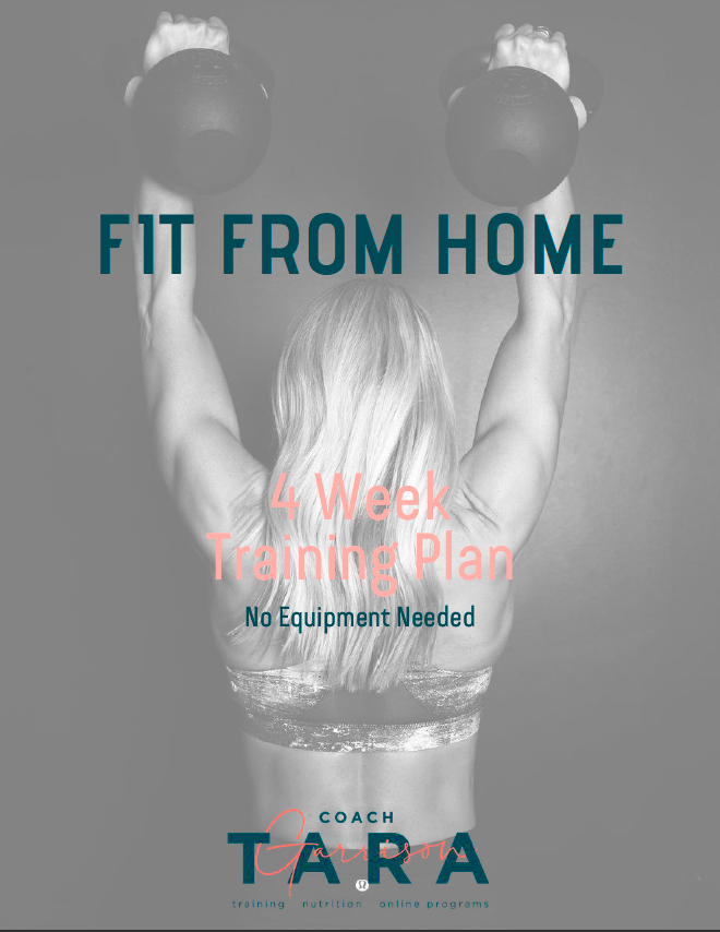4-Week Fit From Home Bodyweight Training Plan