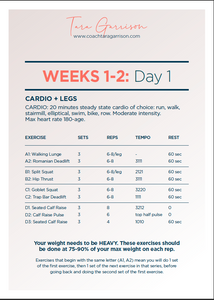 4-Week Keto Workout Plan